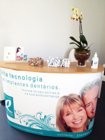 Balcão - Clinica Dr. Rui Vilela 